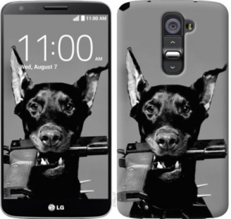 Чохол на LG G2 Доберман &quot;2745u-37&quot;