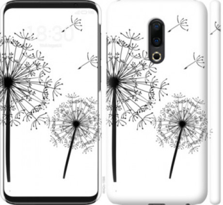 Чохол на Meizu 16 Plus Кульбаби &quot;4642c-1566&quot;