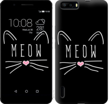 Чохол на Huawei Honor 6 Plus Kitty &quot;3677u-179&quot;