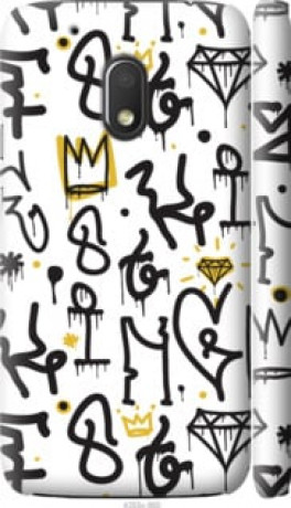 Чехол на Motorola Moto G4 Play Graffiti art &quot;4355m-860&quot;