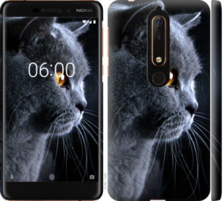 Чохол на Nokia 6.1 Гарний кіт &quot;3038c-1628&quot;