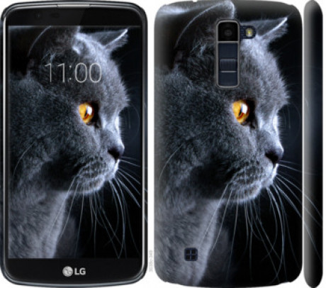 Чохол на LG K10 / K410 Гарний кіт &quot;3038c-349&quot;