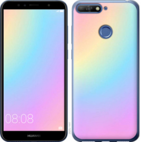 Чехол на Huawei Honor 7A Pro Радуга 2 &quot;2920u-1440&quot;