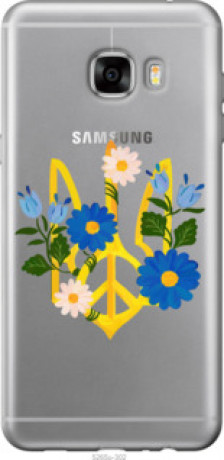 Чехол на Samsung Galaxy C7 C7000 Герб v3 &quot;5265u-302&quot;