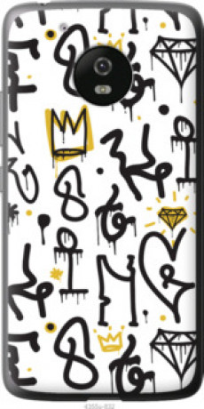 Чехол на Motorola Moto G5 Graffiti art &quot;4355u-832&quot;