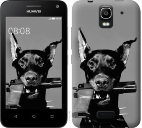 Чехол на Huawei Ascend Y3C Доберман &quot;2745u-296&quot;