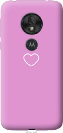 Чехол на Motorola Moto G7 Play Сердце 2 &quot;4863u-1656&quot;