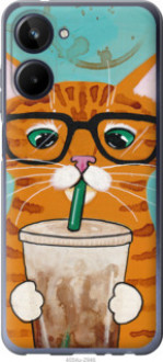 Чохол на Realme 10 Зеленоокий кіт в окулярах &quot;4054u-2946&quot;