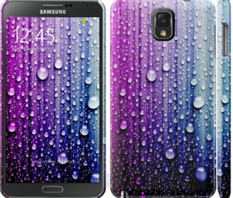 Чохол на Samsung Galaxy Note 3 N9000 Краплини води &quot;3351c-29&quot;