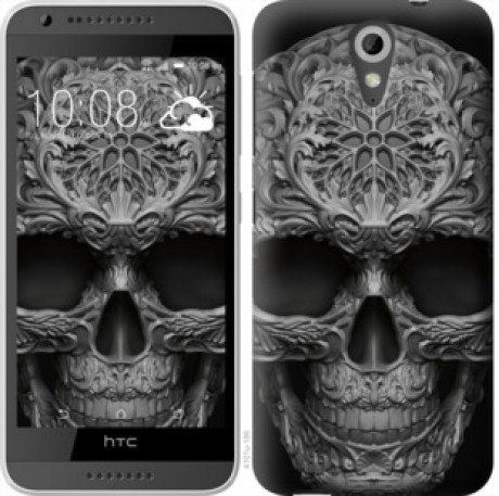 Чехол на HTC Desire 620G skull-ornament &quot;4101u-187&quot;