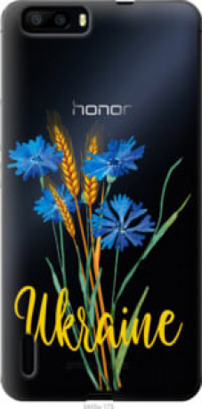 Чехол на Huawei Honor 6 Plus Ukraine v2 &quot;5445u-179&quot;