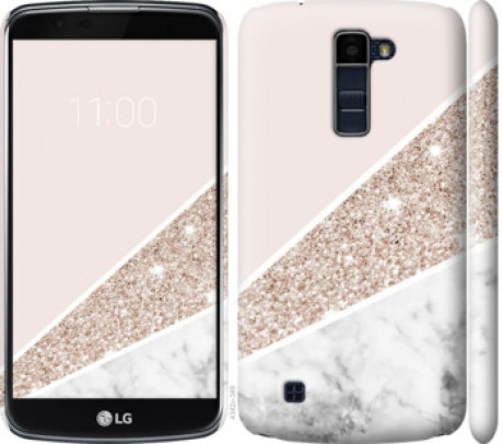 Чохол на LG K10 / K410 Пастельний мармур &quot;4342c-349&quot;