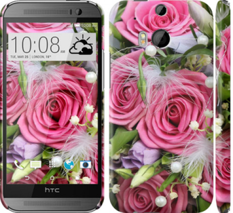 Чохол на HTC One M8 dual sim Ніжність &quot;2916c-55&quot;