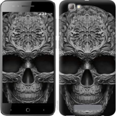 Чехол на ZTE A610 skull-ornament &quot;4101u-433&quot;