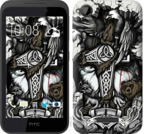 Чохол на HTC Desire 320 Тату Вікінг &quot;4098u-497&quot;