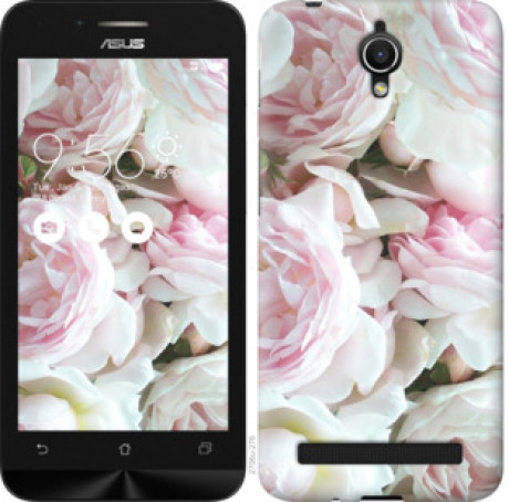 Чехол на Asus ZenFone Go ZC451TG Пионы v2 &quot;2706u-276&quot;