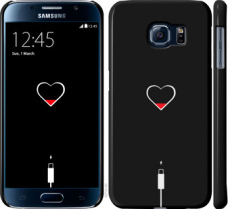 Чохол на Samsung Galaxy S6 G920 Підзарядка серця &quot;4274c-80&quot;