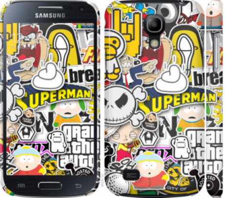 Чохол на Samsung Galaxy S4 mini Popular logos &quot;4023c-32&quot;