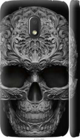 Чехол на Motorola Moto G4 Play skull-ornament &quot;4101m-860&quot;