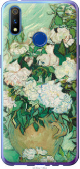 Чохол на Realme 3 Pro Вінсент Ван Гог. Ваза з трояндами &quot;5543u-1863&quot;