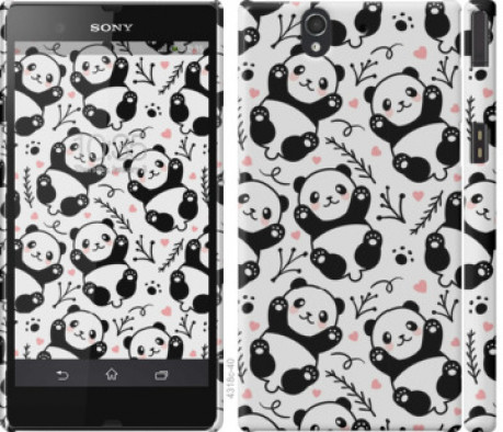 Чохол на Sony Xperia Z C6602 Панди &quot;4318c-40&quot;