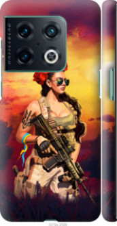 Чохол на OnePlus 10 Pro Українка зі зброєю &quot;5316c-2588&quot;