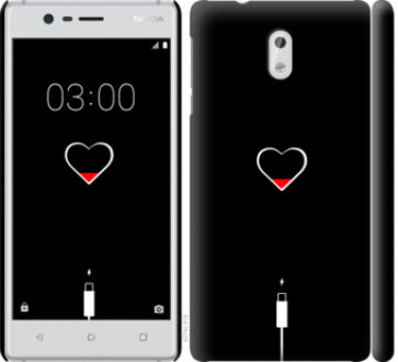 Чохол на Nokia 3 Підзарядка серця &quot;4274c-818&quot;