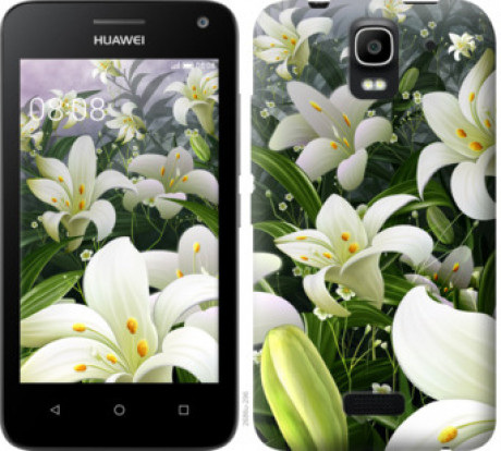 Чохол на Huawei Ascend Y3C Білі лілії &quot;2686u-296&quot;