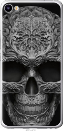 Чехол на Meizu U20 skull-ornament &quot;4101t-416&quot;