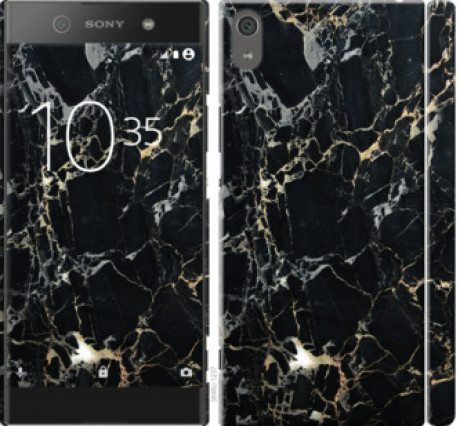 Чохол на Sony Xperia XA1 Ultra G3212 Чорний мармур &quot;3846c-1237&quot;