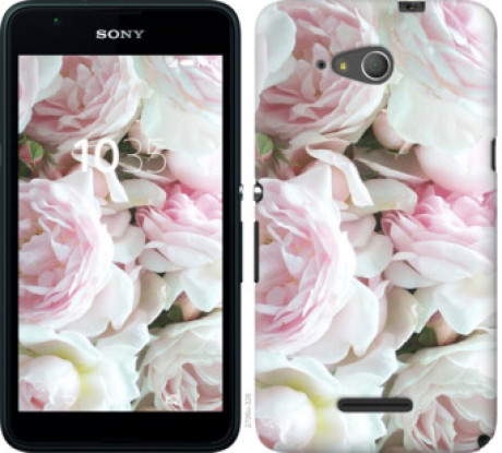 Чохол на Sony Xperia E4g Півонії v2 &quot;2706u-326&quot;