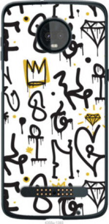 Чехол на Motorola Moto Z3 Play Graffiti art &quot;4355u-1393&quot;