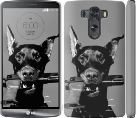 Чохол на LG G3 D855 Доберман &quot;2745c-47&quot;