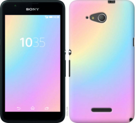 Чохол на Sony Xperia E4g Веселка 2 &quot;2920u-326&quot;