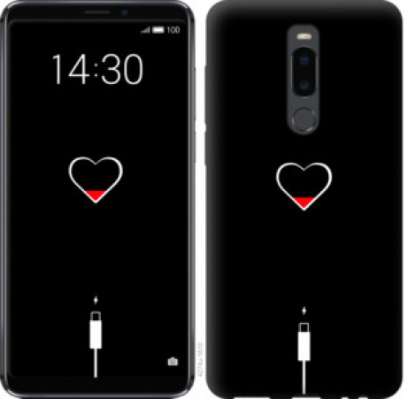 Чехол на Meizu Note 8 Подзарядка сердца &quot;4274u-1610&quot;