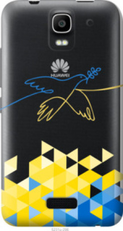 Чохол на Huawei Ascend Y3C Птиця миру &quot;5231u-296&quot;