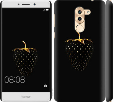 Чохол на Huawei Honor 6X Чорна полуниця &quot;3585c-460&quot;