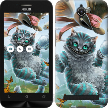 Чехол на Asus ZenFone Go ZC451TG Чеширский кот 2 &quot;3993u-276&quot;