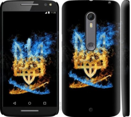 Чехол на Motorola Moto X Style Герб &quot;1635c-455&quot;