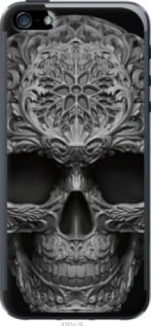 Чехол на iPhone 5 skull-ornament &quot;4101u-18&quot;