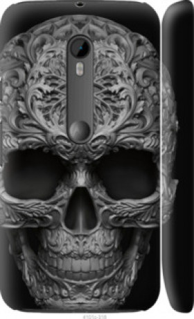 Чехол на Motorola Moto G3 skull-ornament &quot;4101m-318&quot;