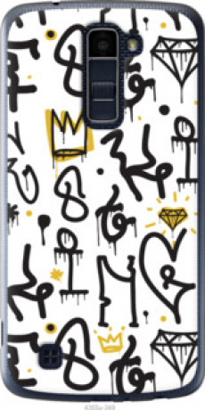 Чехол на LG K10 / K410 Graffiti art &quot;4355u-349&quot;