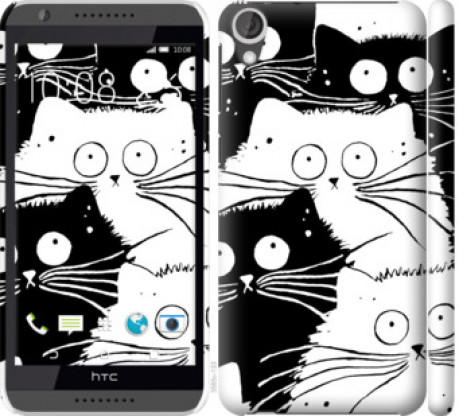 Чохол на HTC Desire 820 Коти v2 &quot;3565c-133&quot;